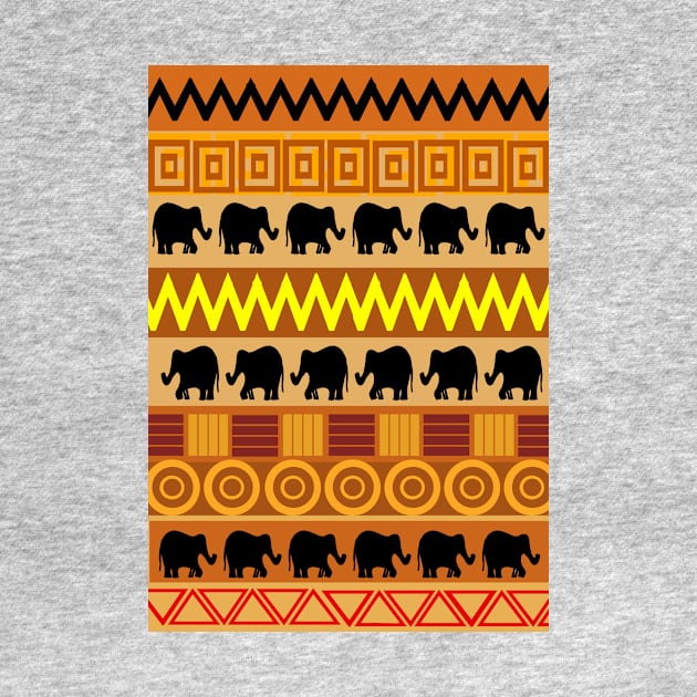 Ethnic Pattern by Scratch